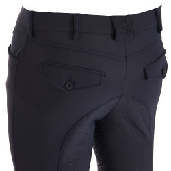 Calça ajustada com grip integral masculino Aria Equestro Blazer marinho Azul-marinho Calça ajustada com grip integral masculino Aria Equestro Blazer marinho Azul-marinho