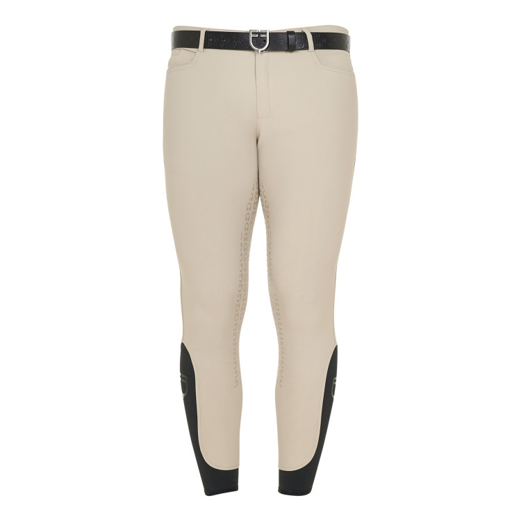 Calça com grip completo masculino em tecido técnico Equestro Calça com grip completo masculino em tecido técnico Equestro