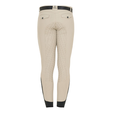 Calça com grip completo masculino em tecido técnico Equestro Calça com grip completo masculino em tecido técnico Equestro