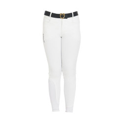 Calça infantil em tecido técnico Equestro Calça infantil em tecido técnico Equestro