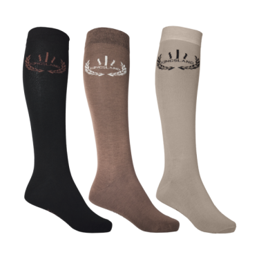 Meias altas Kingsland KLNatali Coolmax pacote com 3