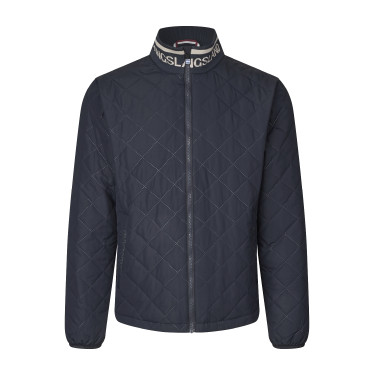 Casaco de equitação acolchoado masculino Kingsland KLNoelle Marinho Azul-marinho