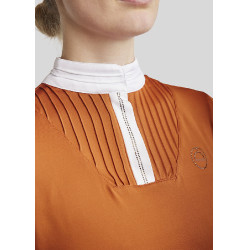 Polo de competição Montar MoRosie de manga comprida para mulher Polo de competição Montar MoRosie de manga comprida para mulher
