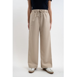 Calça Paisley Harcour feminina Linho Bege