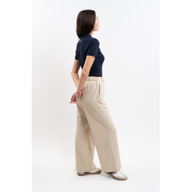 Calça Paisley Harcour feminina Linho Bege Calça Paisley Harcour feminina Linho Bege