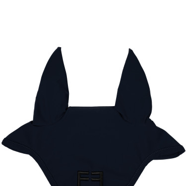 Touca anti-moscas em tecido técnico com logotipo Equestro Marinho / preto Azul