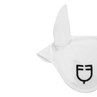 Touca anti-moscas em tecido técnico White Line Edition Equestro Branco