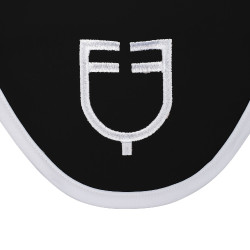 Touca anti-moscas em tecido técnico White Line Edition Equestro Preto