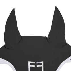 Touca anti-moscas em tecido técnico White Line Edition Equestro Asfalto Cinzento