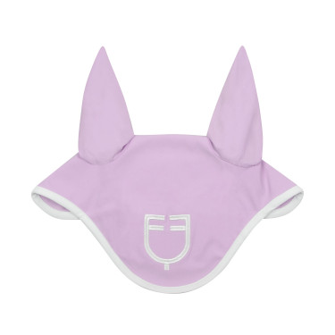 Touca anti-moscas em tecido técnico White Line Edition Equestro Orquídea Rosa