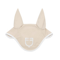 Touca anti-moscas em tecido técnico White Line Edition Equestro Bege