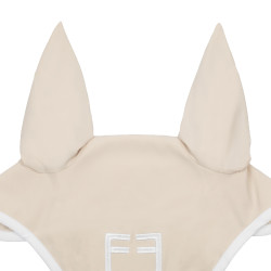 Touca anti-moscas em tecido técnico White Line Edition Equestro Bege Touca anti-moscas em tecido técnico White Line Edition Equestro Bege