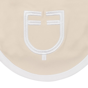 Touca anti-moscas em tecido técnico White Line Edition Equestro Touca anti-moscas em tecido técnico White Line Edition Equestro