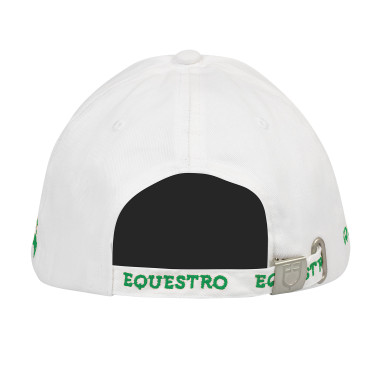 Boné unissex da nova coleção Equestro Branco / verde