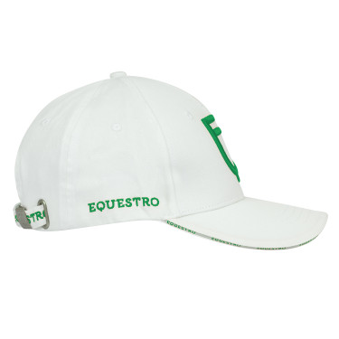 Boné unissex da nova coleção Equestro Branco / verde