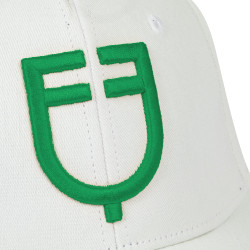 Boné unissex da nova coleção Equestro Branco / verde