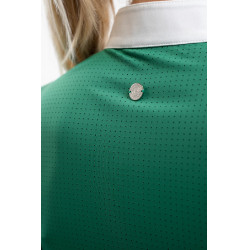 Polo de competição Harcour Prague feminino Verde esmeralda Polo de competição Harcour Prague feminino Verde esmeralda