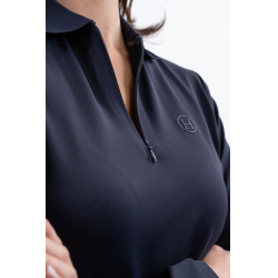 Polo técnico Harcour Pepite feminino Marinho Azul-marinho