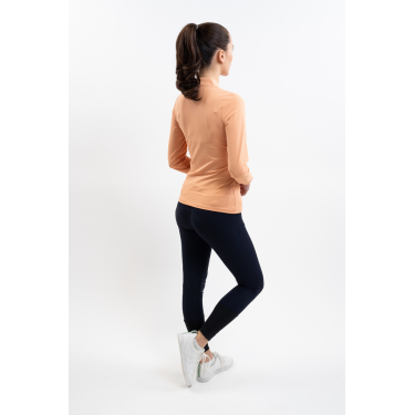 Polo técnico Harcour Pepite feminino Damásco Laranja