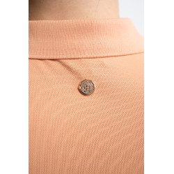 Polo técnico Harcour Popsy feminino Damásco Laranja