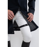 Casaco impermeável Harcour Prisko masculino Marinho Azul-marinho