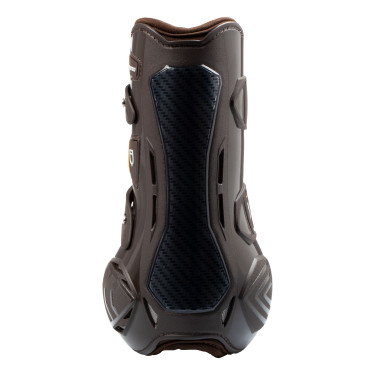 Polainas de neoprene com fecho rápido Equestro Castanho