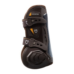 Polainas de neoprene com fecho rápido Equestro Castanho