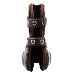 Polainas de neoprene com fecho rápido Equestro Castanho