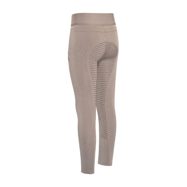 Legging de equitação infantil Imperial Riding Tessy Light Carvão vegetal Cinzento