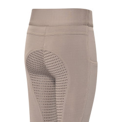 Legging de equitação infantil Imperial Riding Tessy Light Carvão vegetal Cinzento