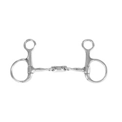 Mors Baucher com canhão de dupla rutura Horze Mors Baucher com canhão de dupla rutura Horze