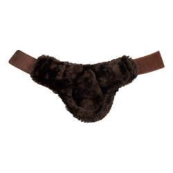 Protetores de boleto Spider Man com lã sintética Equestro Castanho