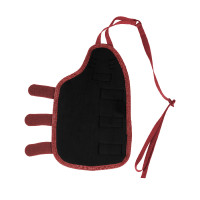 Protetor de cauda acolchoado e impermeável Equestro Bordéus Bord&amp;ocirc;