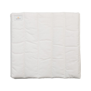 Sub-bandas de algodão pequenas em conjunto de 4 Equestro Branco