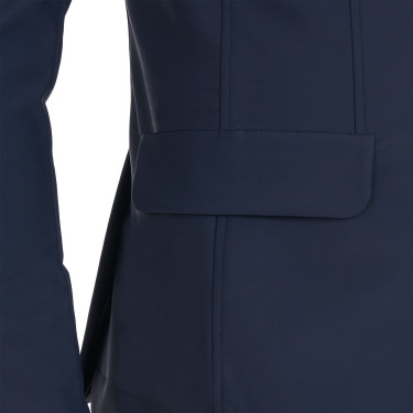 Casaco de competição masculino em tecido elástico com bolsos com zíper Equestro Casaco de competição masculino em tecido elástico com bolsos com zíper Equestro