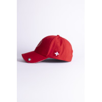 Boné Harcour Zhil Swiss Equestrian Friends Vermelho