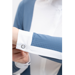 Polo de competição Harcour Coco feminino Azul aço Polo de competição Harcour Coco feminino Azul aço