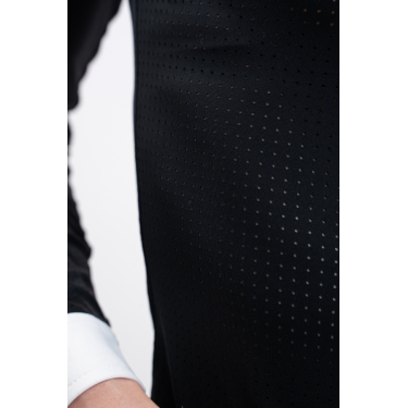 Polo de competição Harcour Coco feminino Preto