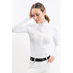 Polo de competição Harcour Coco feminino Branco