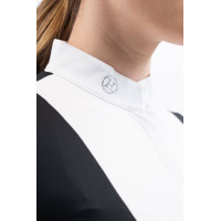 Polo de competição Harcour Stella feminino Preto