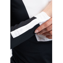 Polo de competição Harcour Stella feminino Preto