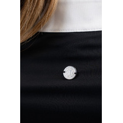 Polo de competição Harcour Stella feminino Preto