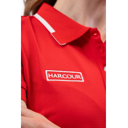 Polo Harcour Douve feminino Swiss Equestrian Friends Vermelho