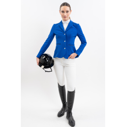 Casaco de competição Harcour Aura feminino Azul elétrico