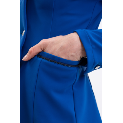 Casaco de competição Harcour Aura feminino Azul elétrico