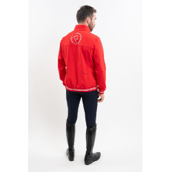 Casaco Harcour Menthue Unissex Swiss Equestrian Friends Vermelho Casaco Harcour Menthue Unissex Swiss Equestrian Friends Vermelho