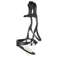 Bridão Stübben Freedom II Magic Tack com Slide&Lock sem Bling Preto / preto
