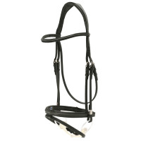 Bridon Stübben Pro-Jump com Slide&Lock Preto / preto