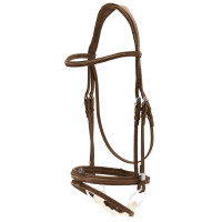 Bridon Stübben Pro-Jump com Slide&Lock Preto / preto