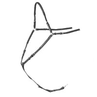 Peitoral Stübben SideFit com forquilha removível e ajustável Preto / preto Peitoral Stübben SideFit com forquilha removível e ajustável Preto / preto